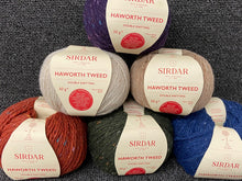 sirdar haworth tweed  double knit dk merino blend nepp various colours wool yarn fabric shack malmesbury