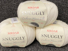 sirdar snuggly cashmere merino silk 4 ply 4ply baby soft mother goose cream 0301 wool yarn fabric shack malmesbury