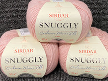 sirdar snuggly cashmere merino silk 4 ply 4ply baby soft mother little piglet pink 0300 wool yarn fabric shack malmesbury