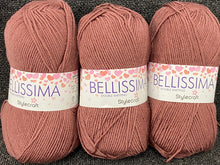 stylecraft bellissima double knit dk knitting wool yarn fabric shack malmesbury sugar ash rose pink 3923