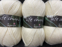 stylecraft life chunky knit wool yarn cream 2305 fabric shack malmesbury knitting crochet