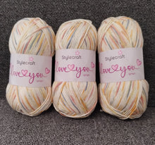 stylecraft love you cherish aran yarn knitting crohet fabric shack malmesbury orange 3776