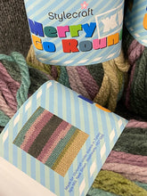 stylecraft merry go round xl super chunky wool yarn knitting knit crochet 100g damselfly 3017 fabric shack malmesbury 2