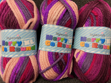 stylecraft merry go round xl super chunky wool yarn knitting knit crochet 100g summer pudding 3016 fabric shack malmesbury