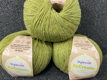 stylecraft recreate double knit dk recycled wool yarn avocado 3189 fabric shack malmesbury knitting crochet
