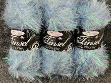 tinsel chunky king cole glittery glitter frozen 3423 fabric shack malmesbury wool yarn knitting crochet knit