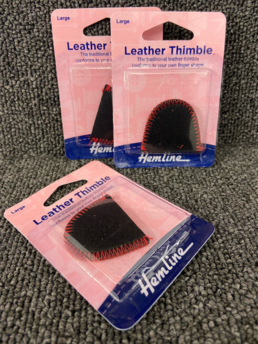traditional leather thimble hemline large fabric shack malmesbury
