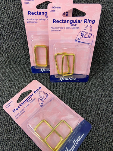 trimits wooden craft macrame bag retangle retangular ring gold fabric shack malmesbury 30mm