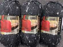 tweed chunky king cole wool yarn yello dark grey 3485 knitting knit fabric shack malmesbury