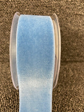 velvet ribbon 36mm 9536 light blue colours fabric shack malmesbury