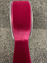 velvet ribbon 36mm wine red 9424 fabric shack malmesbury