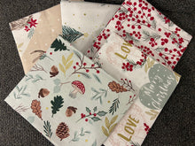 victoria louise design foraging in the forest fat quarter pack bundle woodland robin cotton fabric shack malmesbury