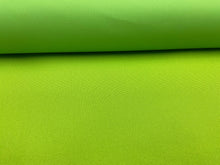 water resistant waterproof water proof outdoor pu coated canvas lime florescent green fabric shack malmesbury