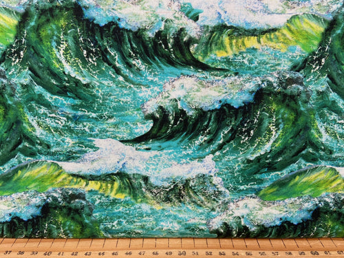 waves green josephine wall 3 wishes call of the sea 2 fabric shack malmesbury sewing quilting patchwork quilt cotton