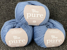 west yorkshire spinners bo peep pure wool yarn falkland islands river blue 194 fabric shack malmesbury