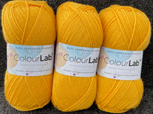 west yorkshire spinners colourlab colour lab wool yarn double knit dk citrus yellow 229 fabric shack malmesbury