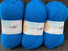 west yorkshire spinners colourlab colour lab wool yarn double knit dk electric blue 364 fabric shack malmesbury