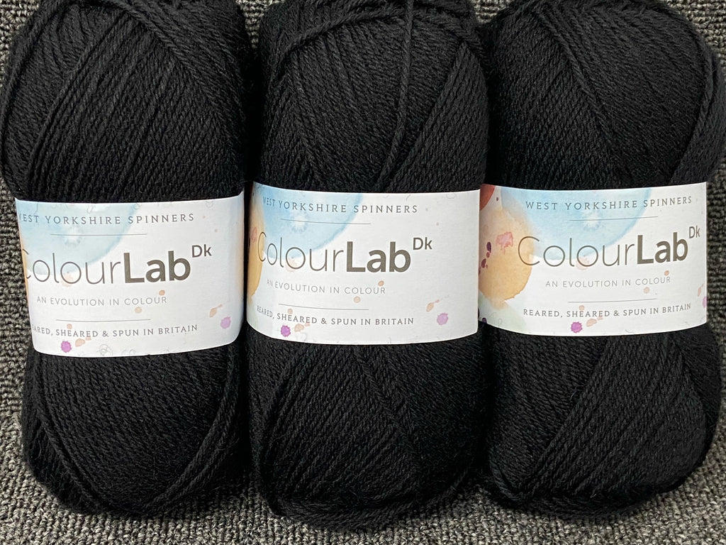 West Yorkshire Spinners ColourLab Double Knit DK 100% Wool 100g Ball V ...