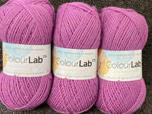 west yorkshire spinners colourlab colour lab wool yarn double knit dk thistle purple 717 fabric shack malmesbury