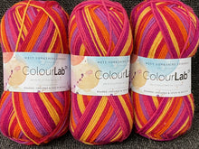 west yorkshire spinners colourlab colour lab wool yarn double knit dk tutti fruitti 914 fabric shack malmesbury