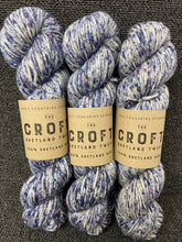 west yorkshire spinners the croft aran sheltland wool tweed boddam 756 blue tweed 797 fabric shack malmesbury