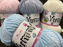 yummy chunky baby various colours king cole wool yarn  knitting knit crochet fabric shack malmesbury