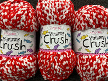 yummy crush chunky candy cane 4170 king cole wool yarn  knitting knit crochet fabric shack malmesbury