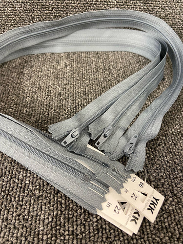 zip closed 22 inch 56cm dark grey 578 ykk fabric shack malmesbury